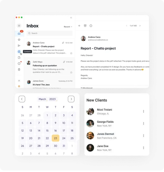 overview group email