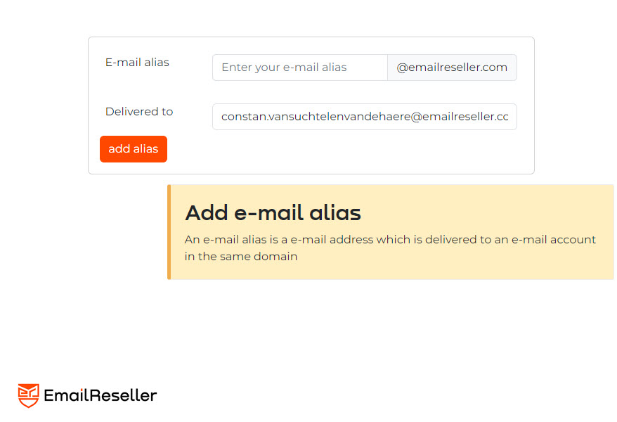 create an e-mail account
