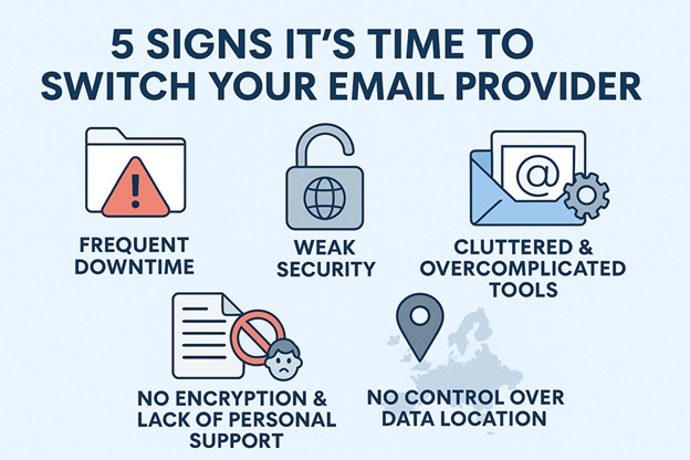 5 signs it is time to switch your email provider
