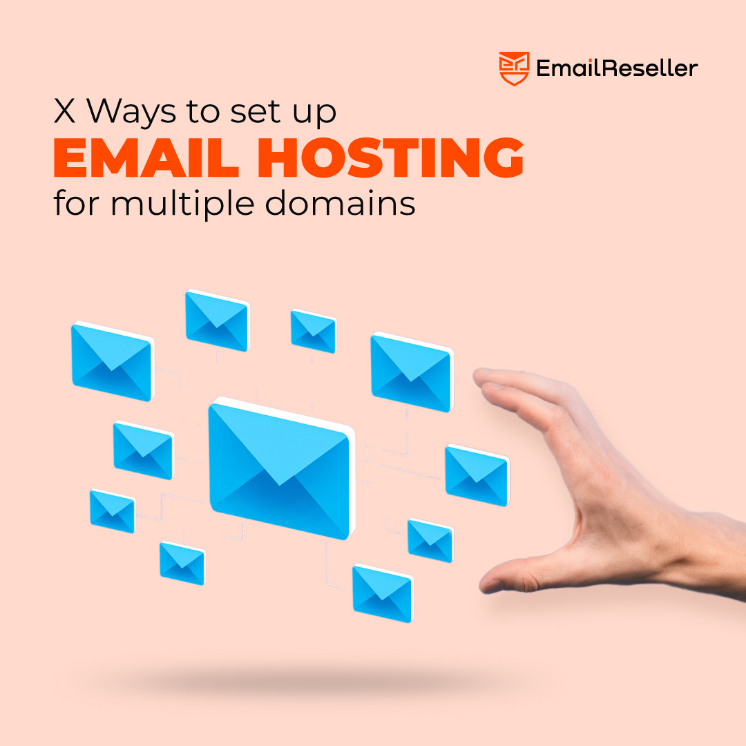 Email hosting multiple domains