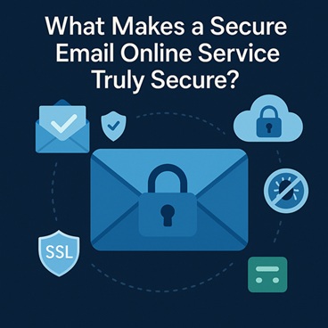 Secure email service online